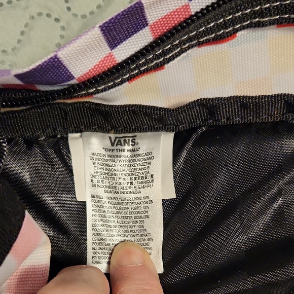Vans Colorful Checkered Backpack - Picture 11 of 15